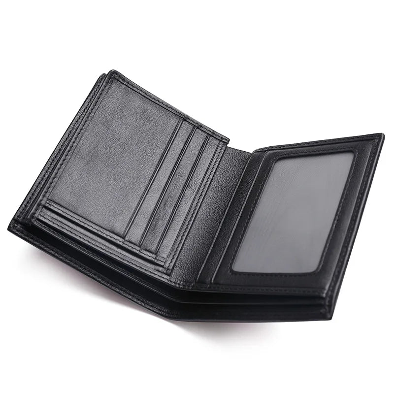 Authentic Real Crocodile Belly Skin Men's Short Purse- Small Card Holders Genuine Exotic Alligator Leather Male Bifold Wallet