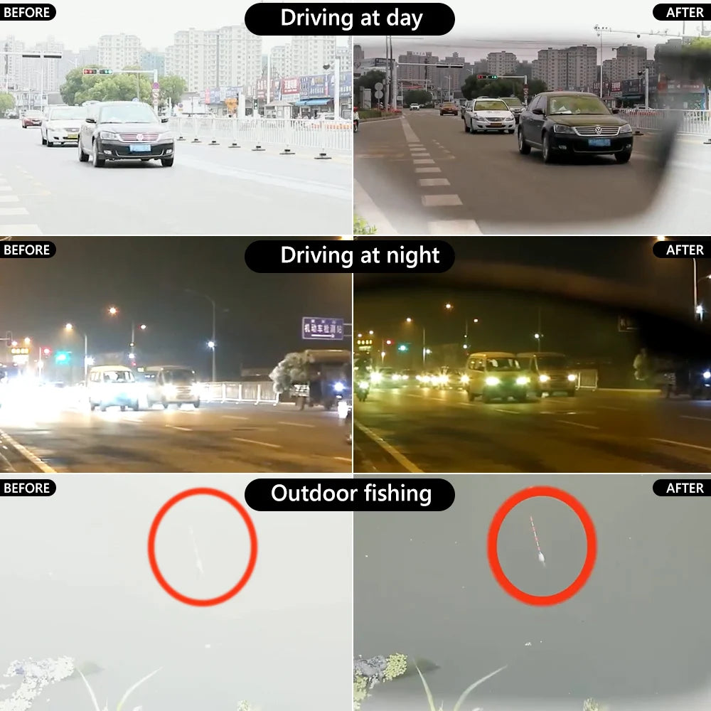 CoolPandas Aluminum Magnesium Men`s Photochromic Sunglasses- Polarized Day & Night Driving Glasses Sports Goggles gafas de sol hombre