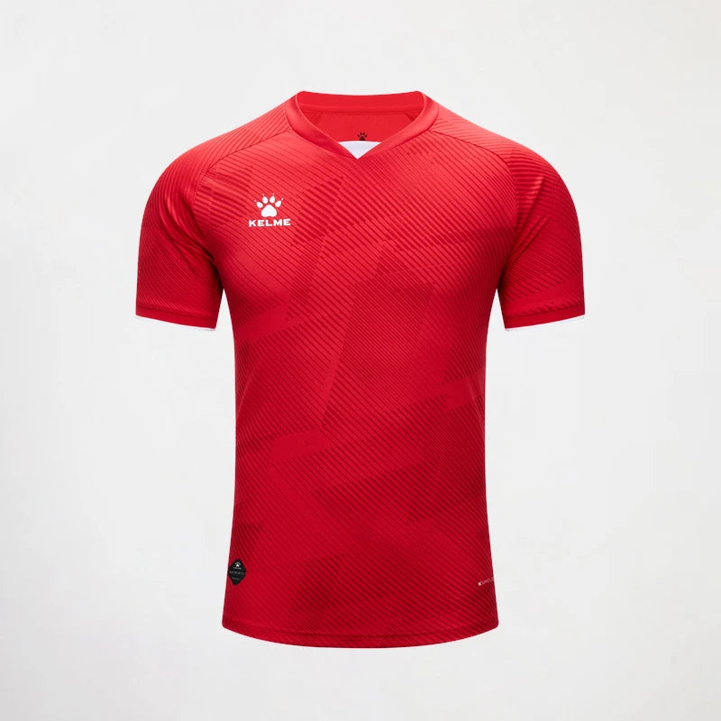 KELME Sports T-Shirt Football Training Set Short-Sleeved Casual Outdoor Running Fitness Breathable Tops