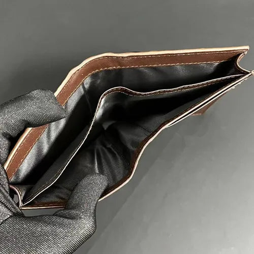 New Designer Crocodile Leather Men Wallets- Business Genuine Leather Men`s Money Bag Leisure Brown Card Holder Purse 45