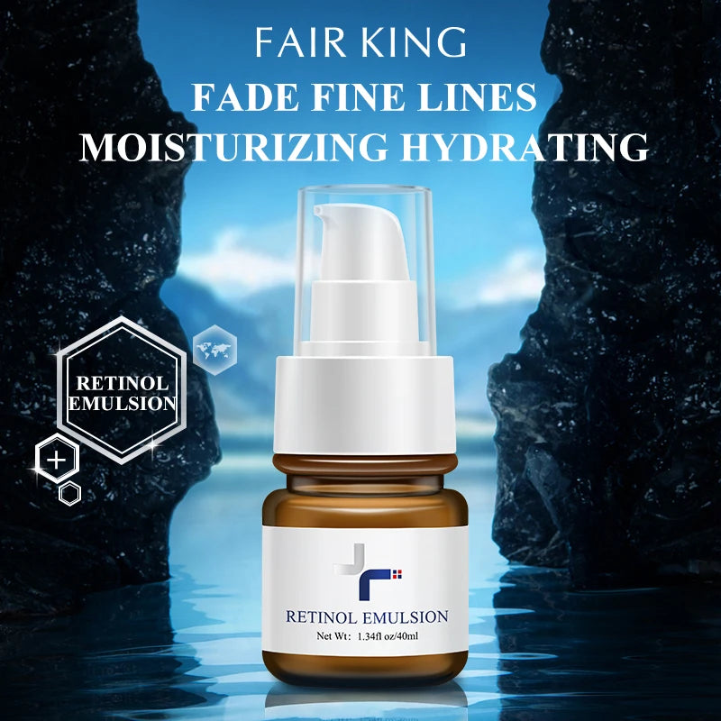 FAIR KING Retinol Anti-Wrinkle Face Lotion Improve Dullness, Brighten and Tones Facial Skin Reducing Fine Lines - DeRae's Shop For Goods
