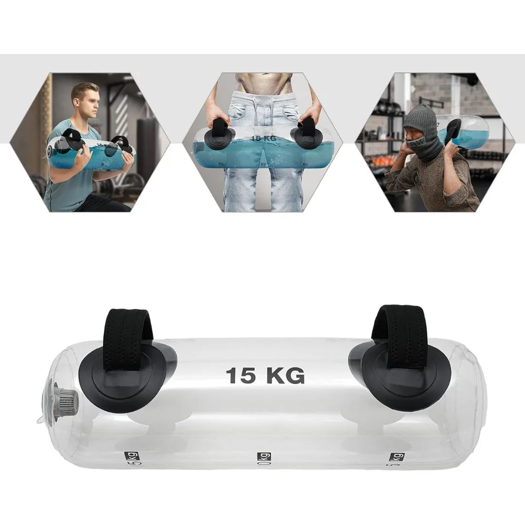 Water Weights Aqua Bag - Portable Sandbag Alternative for Strength Training, Core & Balance Workout - Home Gym Fitness Equipment