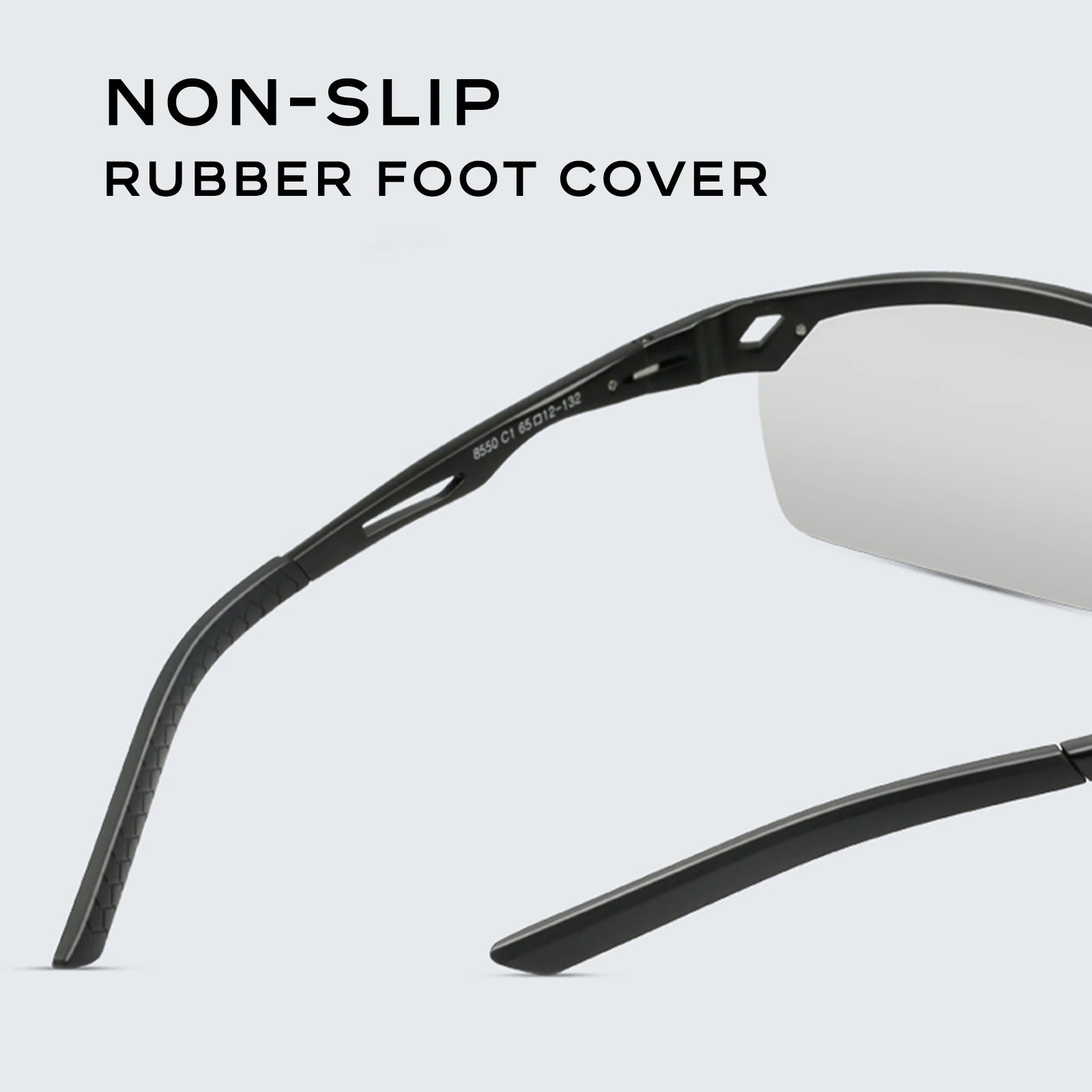 CAPONI Polarized Men’s Outdoor  Sunglasses Photochromic Sport Sun Shade Original Brand Design UV400 Protect Driver Shade BS8550