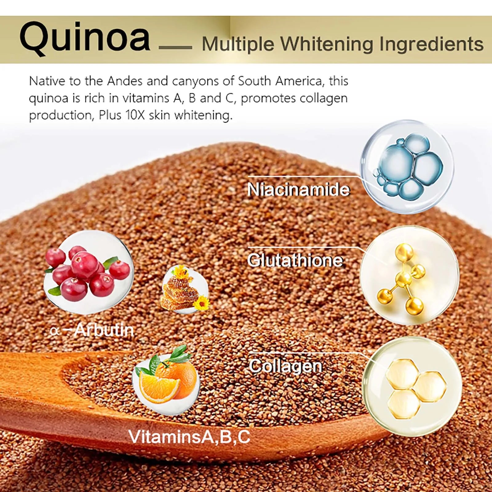 AILKE Whitening Face Cream Antioxidant- Anti-Aging with Collagen, Niacinamide and Glutathione. Reduces Dark Spots & Inhibits Melanin - DeRae's Shop For Goods