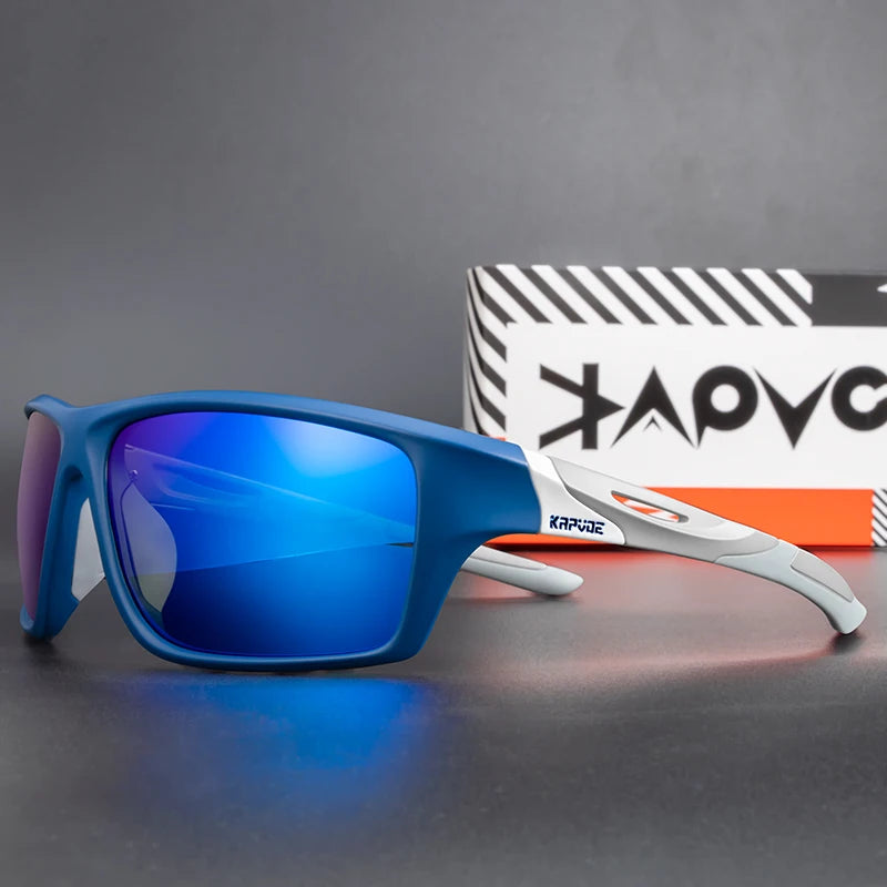 Kapvoe Polarized Sunglasses- Classic Sunglasses Fashion Men`s Cycling Glasses UV400 Outdoor Eyewear, Fishing and Driving Glasses