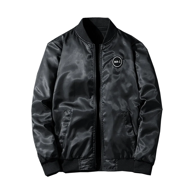 Men's Air Force Pilot Jacket MA1 Autumn/Winter Baseball Suit Trendy Brand Double Sided Thickened Large