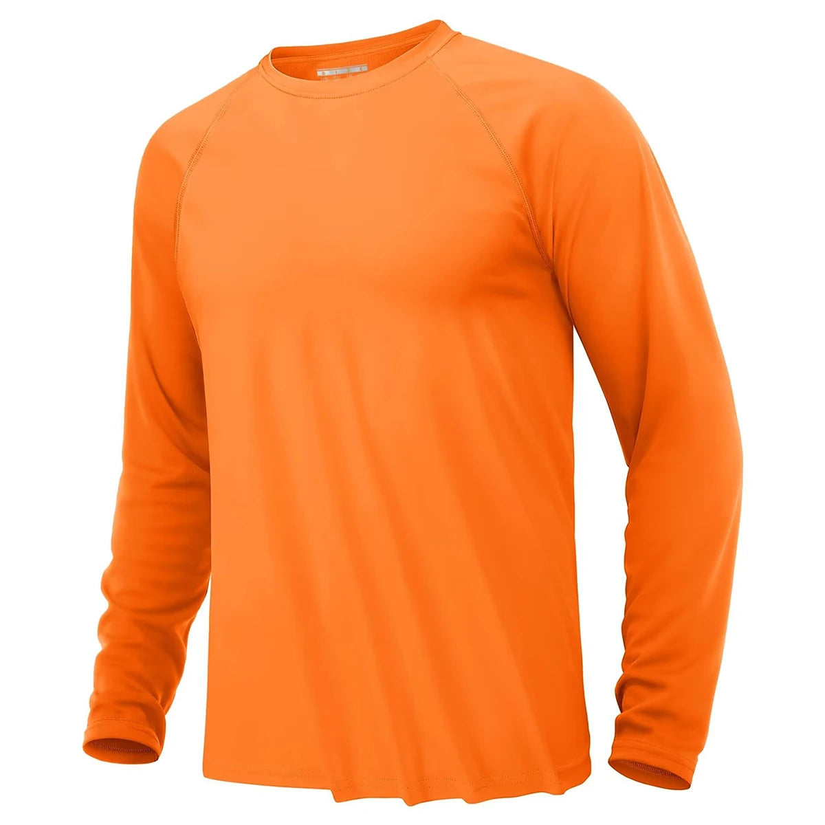 TACVASEN UV Shirt Men's O-Neck Long Sleeve UPF 50+ Sun Protection T-Shirt -Quick Dry Sports Tee Hiking Fishing Outdoors Pullovers