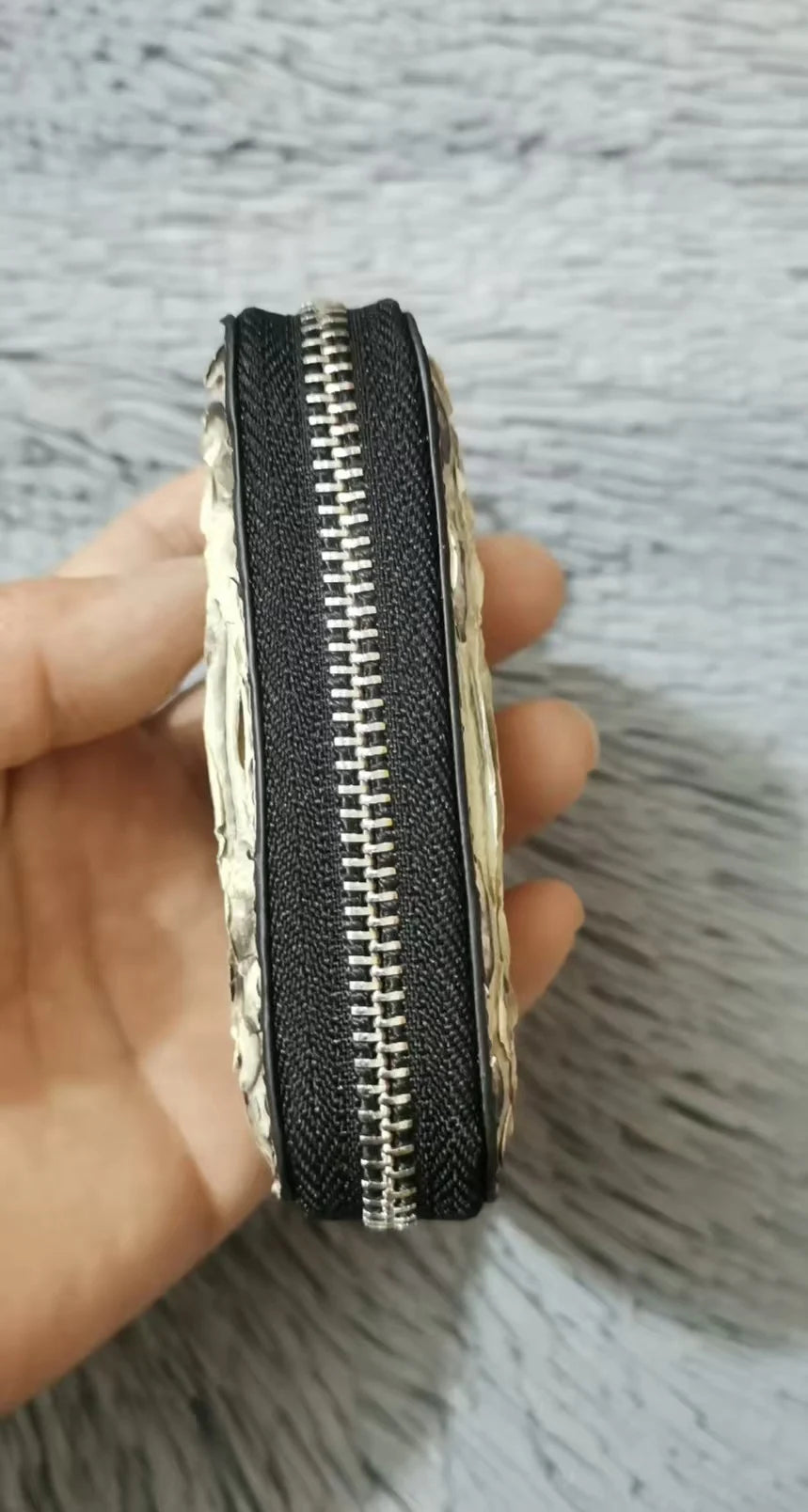 2025 New Designer Snake Leather Men's Card Holder- Genuine Leather Multi Card Slots Bag 45