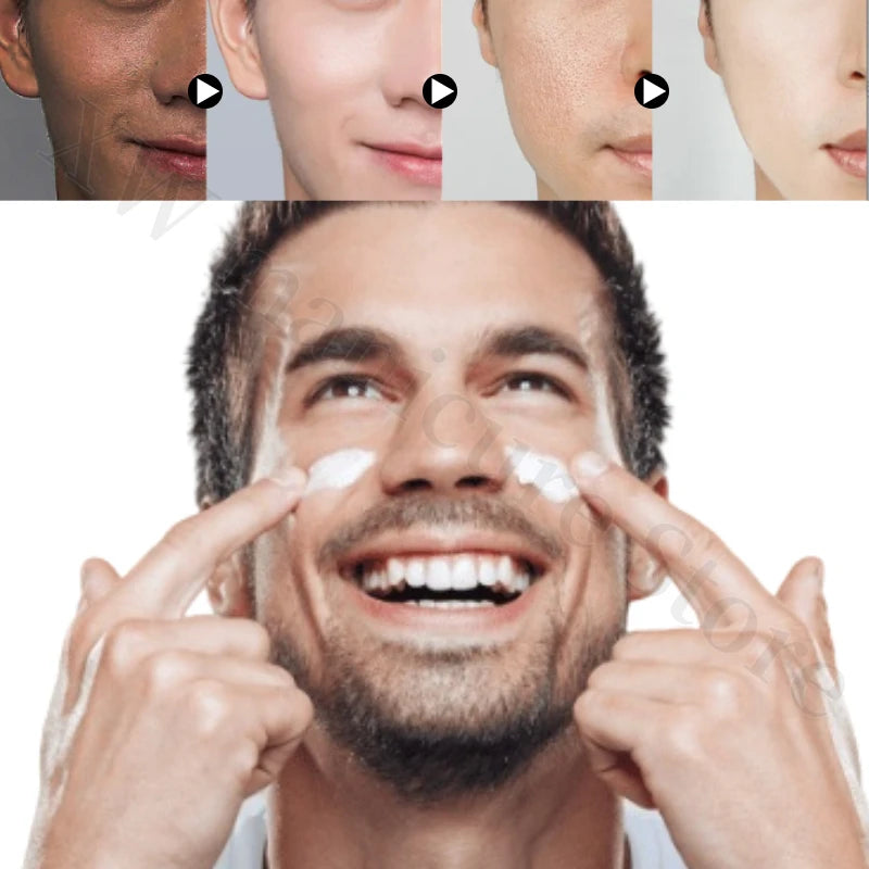 MANCODES Men's Toning BB Waterproof Hyaluronic Acid Moisturizing Face Cream with Oil Control Concealer for Brightening Skin