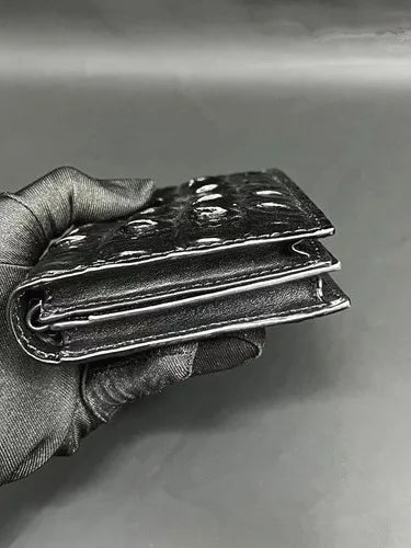 New Designer Crocodile Leather Men Wallets- Business Genuine Leather Men`s Money Bag Leisure Brown Card Holder Purse 45