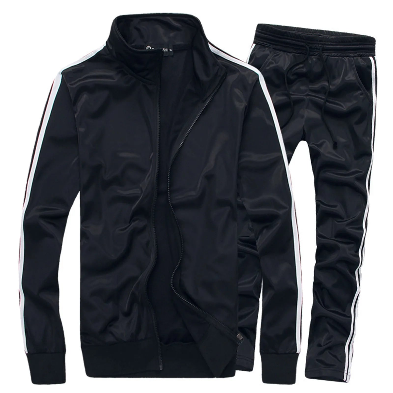 Men's Sets Sportswear  2 Piece Sports Suit Men Jacket + Pants Sweatsuit  Jogging Sporting Training Tracksuit