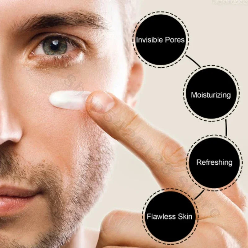 AMR Men's No-Makeup Cream- Refreshing Cream Concealer Modify Skin Isolate Acne Marks, Brightening No-Makeup Cream 50g