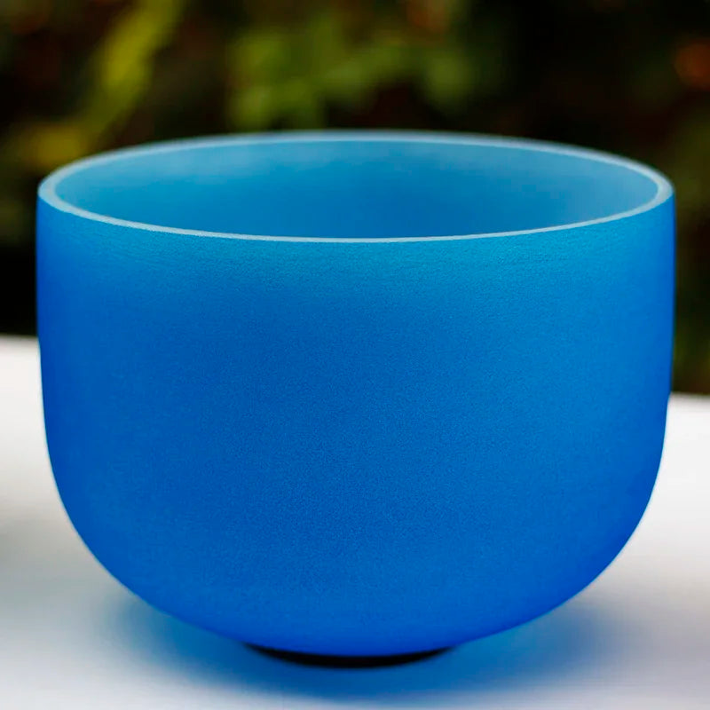 Colorful Crystal Singing Bowl- Buddha Large Tibetan Bowls Yoga Meditation Massage Sound Healing Instrument Handmade Percussion