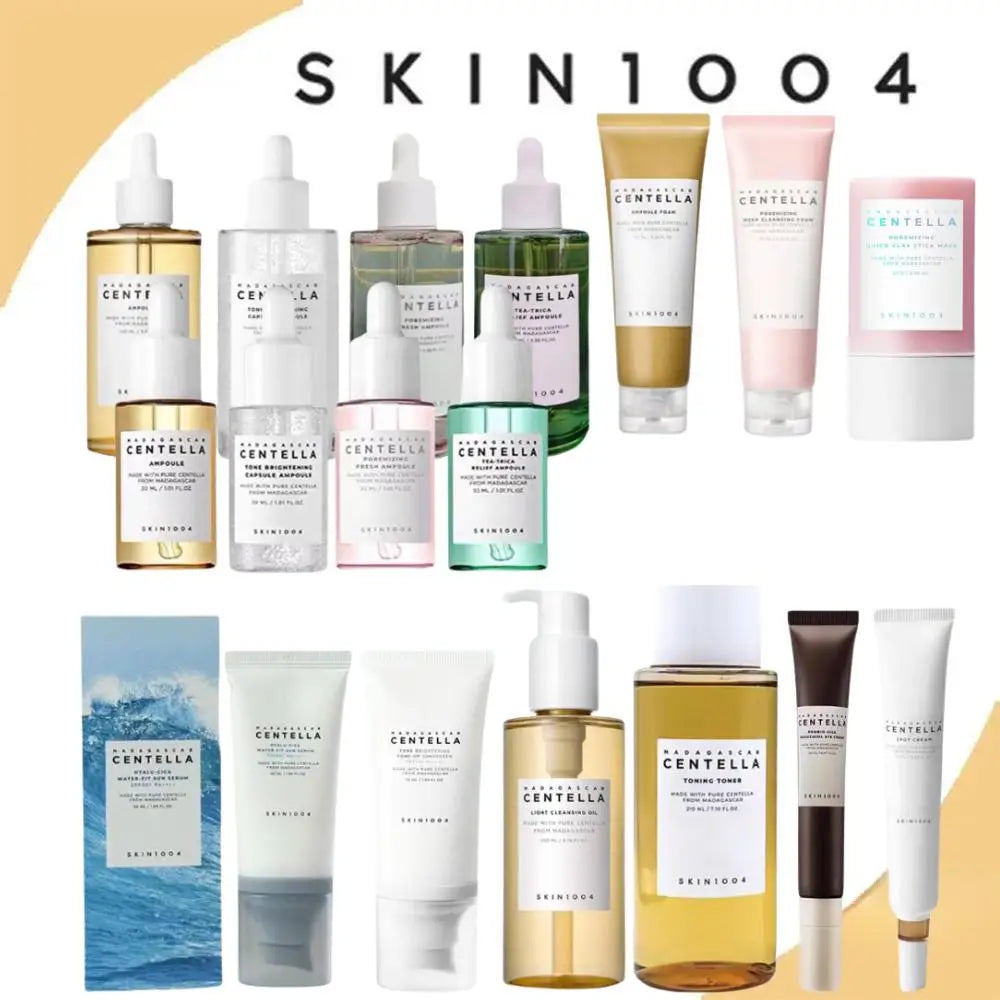 Centella Asiatica Serum Korean Centella Deep Cleansing Foam Toner Moisturizing Brightening Shrink Pores Skin 1004 Skin Care