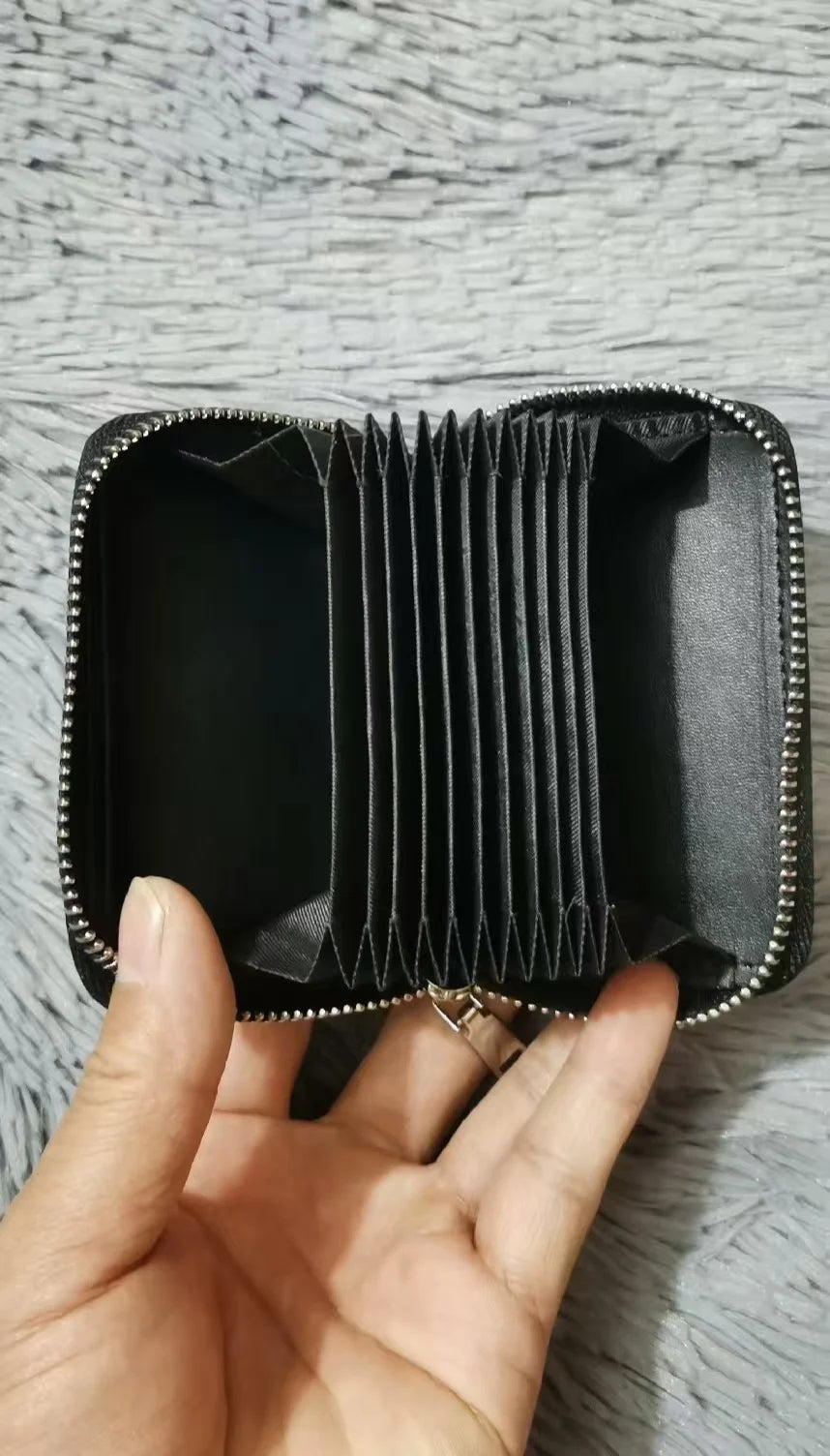 2025 New Designer Snake Leather Men's Card Holder- Genuine Leather Multi Card Slots Bag 45