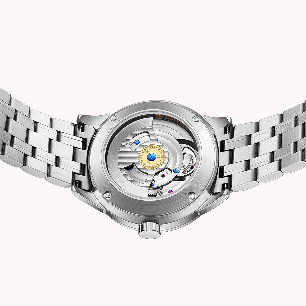 Raymondoya Original Tourbillon Watch- Fashion Men's Business Formal Luxury Skeleton Manual Mechanical Watch.