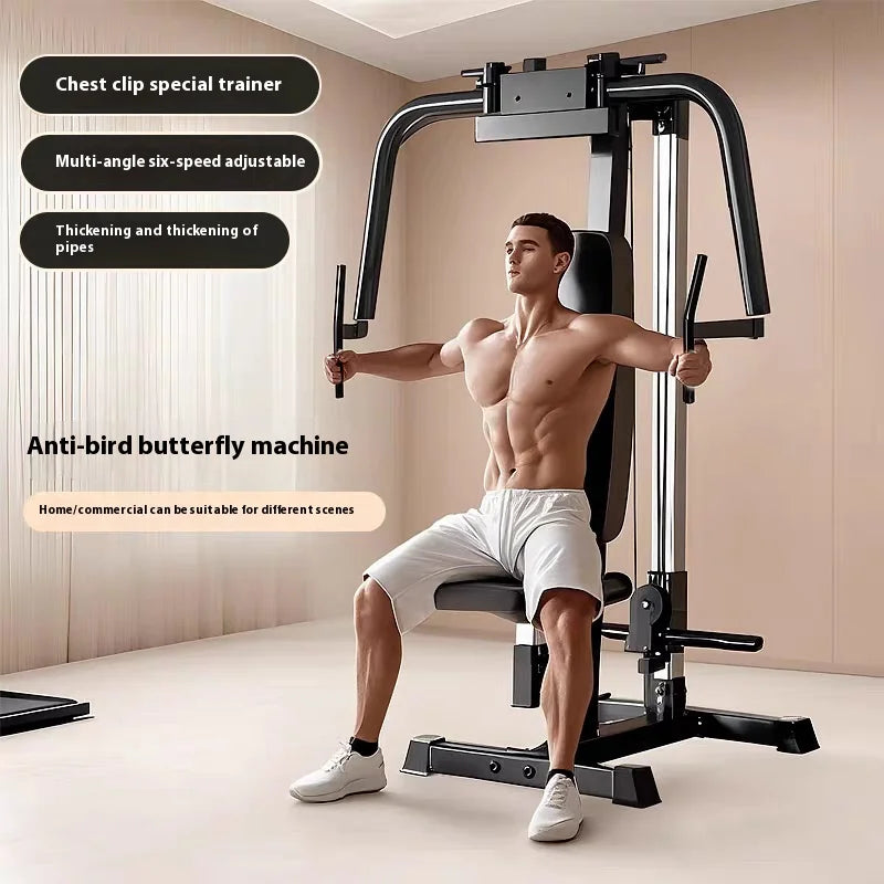 SRHXQ Fitness Equipment- Multi functional Combination Exercise Equipment Gym Strength Comprehensive Trainer Single Station