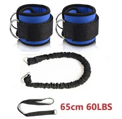 Taekwondo Boxing Leg Strength Training Exercise Tubes Resistance Bands - DeRae's Shop For Goods