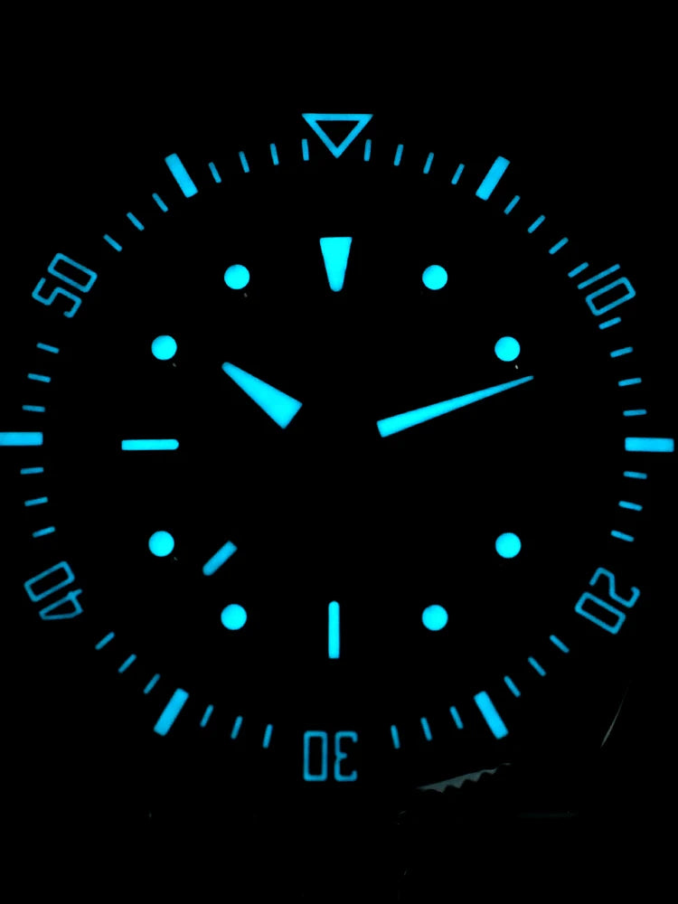 San Martin New SN0148 40mm Men's Luxury Diver Watch Miyota 9015- Enamel Dial Automatic Mechanical Wristwatch Waterproof 200m
