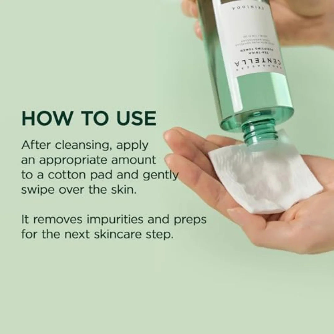SKIN1004 Tea-Trica Purifying Toner 210ml- Madagascar Centella Asiatica Pore Care Sebum Control Blackhead Remover Korean Skin Care