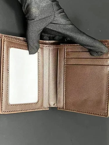 New Designer Crocodile Leather Men Wallets- Business Genuine Leather Men`s Money Bag Leisure Brown Card Holder Purse 45